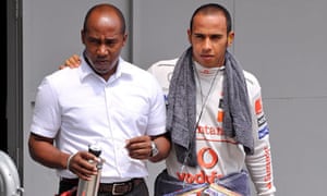 Formula one: Lewis Hamilton's father reveals hurt at racists | Sport